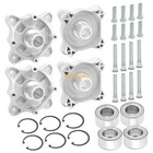 Front   Rear Wheel Hubs   Bearings Studs For Polaris Rzr-800 Rzr-800-s 2008-2014