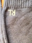 Polo Ralph Lauren Bear Knit Sweater Kids Xl 18-20 Navy Cotton Wool Crewneck 085