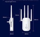 1200mbps Wifi Repeater 2 4 5ghz Wireless Wifi Extender 4 3dbi Antenna Amplifier