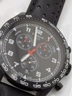 Tissot Mens Black Casual Chronograph Quartz Round Classic Wristwatch