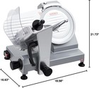 Commercial 8  10  12  13  Electric Meat Slicer Blade Deli Food Cutter 