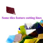 3 Lb Mosaic Glass  Irregular Mosaic Tiles For Crafts Bulk     Valued Pack With Lar