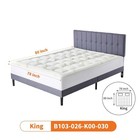 Ultra Soft Mattress Topper Viscose Derived From Bamboo Mattress Encasement 