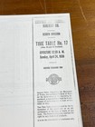 Norfolk   Western Railway Co  Scioto Division Timetable No  17 April 24th  1938