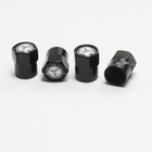 Universal Fits Mercedes Benz Tire Air Valve Stem Caps Cars  Trucks  Suvs  Vans
