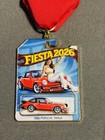2026 Selena Hot Wheels Red Porsche Fiesta Medal - Very Rare