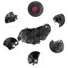 2014-2022 Halogen Headlamp Assembly W led Drl Rh Black Housing W bulbs 4725944af