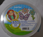 Perler Sunny Days Bright Color Fuse Bead Bucket 5500 Pcs 3pegboards Tweezers New
