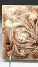 Antique 19th C Cambridge Tile Victorian Art Nouveau Floral Mantel Fire Place