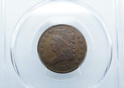 1828 Half Cent  13 Stars  Classic Head  Pcgs Vf Detail - C263