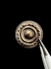 Revolutionary War Button Antique Federal Era Military Relic Framed Display 
