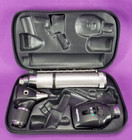 Welch Allyn 3 5v Set Otoscope Ophthalmoscope Plugin Handle - Nice Set