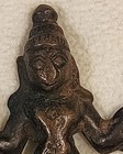 Brass Or Bronze Figure From India  Possibly A Hindu Figure