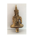 Thai Buddha Sacr   Oran Amulet Brass Figurine Miniature Thailand B536