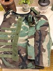 Vintage Point Blank  Woodland  Plate Carrier With Inserts Size X-large 9 Lb