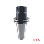 8pcs Cat40 Er25 2 76  Lot Collet Chuck Tool Holder Cnc Balanced G2 5 20000rpm