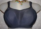 Panache 5021 Full-busted Underwire High Impact Sports Bra 32h Us Black 32ff Uk