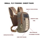 Fly Fishing Chest Pack Ultralight Chest Bag Mini Vest Pack Micro Fishing Pouch