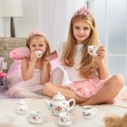 Porcelain Tea Set For Girls  Tea Party Set For Little Girls  Kids Tea Set Kitche