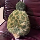 Vintage Gund 1987 Turtle 8    Sitting Stuffed Animal Rare