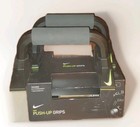 Nike Unisex Training Push Up Grips 3 0  Black volt One Pair Home Workout Gym