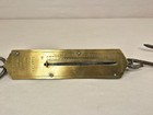 Vintage Brass   Iron Pocket Balance Weighing Scale Made In Germany 100 Pounds