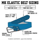 Mk Socks Baseball Softball Elastic Belt  Youth And Adult Sizes - Military Green