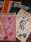 Lot Of 10 Piano Sheet Music Various Artists Children  X-mas   Classical  Etc