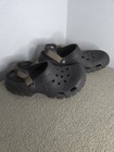 Crocs Offroad Sport Mens 10 Womens 12 Adjustable Strap Brown Clogs