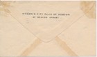  643 Bennington Vermont Women s City Club Of Boston Back Cachet First Day Cover