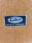 Tasco Deluxe High Quality Vintage Microscope And Case  untested 