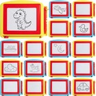 24 Pack Mini Magnetic Drawing Board Kids Erasable Sketch Pad Party Favor Gift