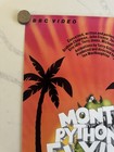 Monty Pythons Flying Circus Original Bbc Video Vhs Poster 23  X 16 5  Rare