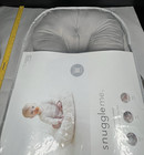 Snuggle Me Organic Baby Lounger 0-9 Mos Gray W  Carrying Case