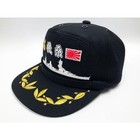 Vintage Japanese Imperial Navy Cap Wwii   style Apollo Ranks Badge Military Hat