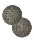 Pre 1921 Silver Morgan Dollar F vf Lot Of 5 S 1 Coins