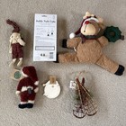 Christmas Collection 2 Santa  2 Ornaments  Bottle Holder And Bubble Nightlight