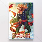 Captain Marvel Poster Canvas Avengers Marvel Comic Book Art Print  3228