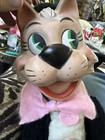 Vintage Plush Cat Rubber Face Mr  Jinx Stuffed Animal Huckleberry Hound Cartoon