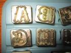 Vintage Leather Stamp Alphabet Set 26 Piece Incl Tool  1  Letters