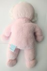 Eden Baby Doll Pink Terry Cloth Blonde Yarn Hair Bonnet Plush Girl Lovey Vtg 10 