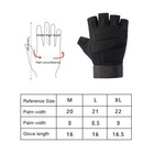 Unisex Workout Exercise Gym Gloves Weight Lifting Wrist Support Climbing Gloves