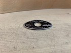 Slingerland 70s Vtg Black Silver Niles Oval Badge Snare Tom Bass Drum Ser 452093