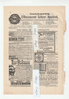 1878 Mark Twain Scrapbook Magazine Ad rogers  Peet Children s Clothes lester Saw