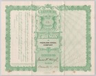 Peerless Wheel Co  Delaware Automotive Stock Certificate 1917 B1-125