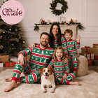 Family Christmas Pajamas Matching Sets Long Sleeve Sleepwear