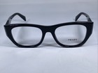 Prada Vpra18 16k-1o1 Nos Italy Shiny Black Eyeglasses Frame 52-19-145