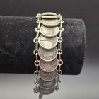 Vintage Paris Souvenir Bracelet Eiffel Tower Louvre Arc De Triomphe Notre Dame