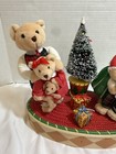 Avon Christmas Decor Lights music  a Beary Merry Holiday  Celebration Bears 