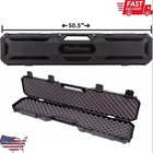Rifle Shotgun Hard Carry Case Single Gun Storage Box Padded Tactical Hunting New